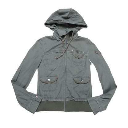 VINTAGE CARGO JACKET - S