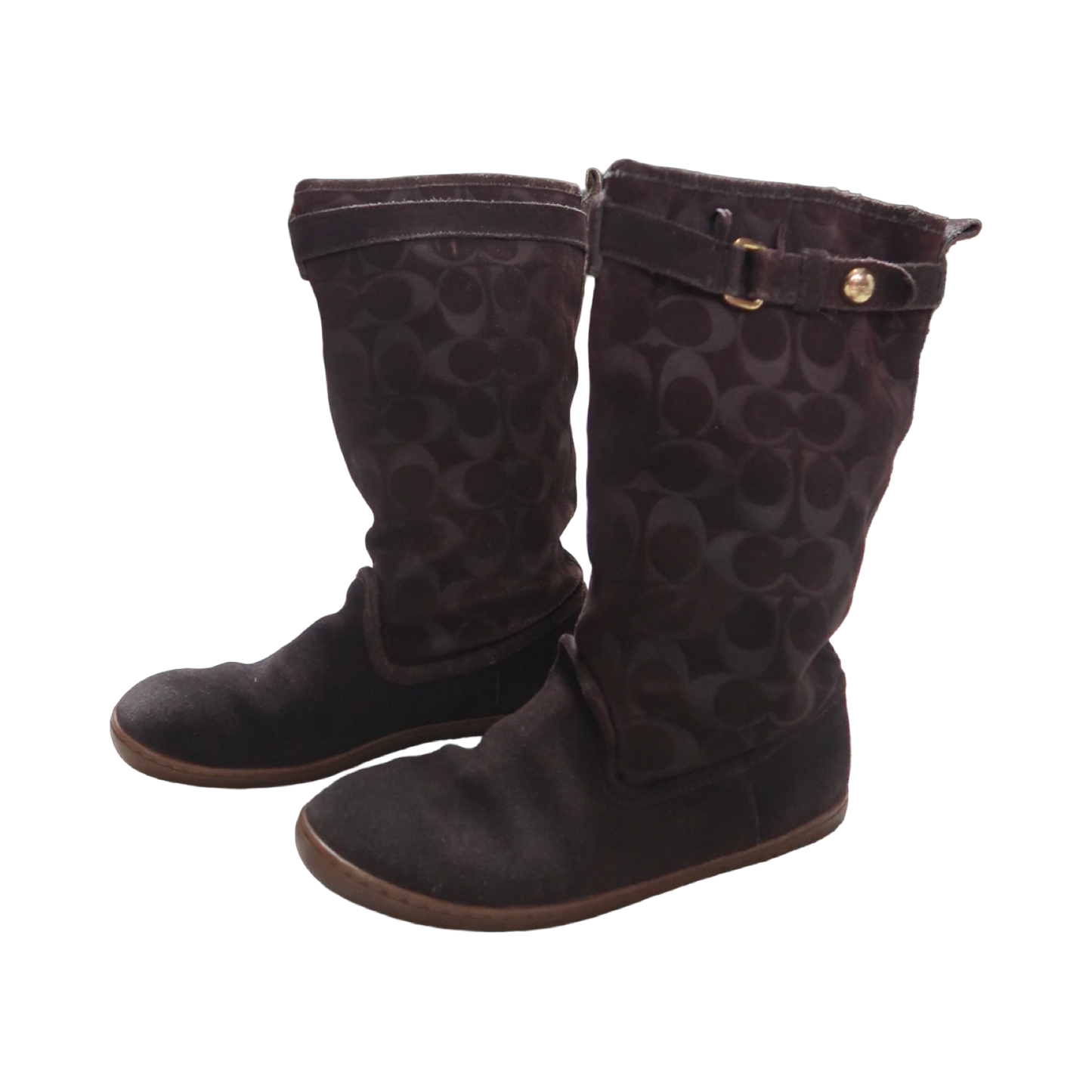 COACH BROWN BOOTS - EU38