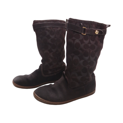 COACH BROWN BOOTS - EU38