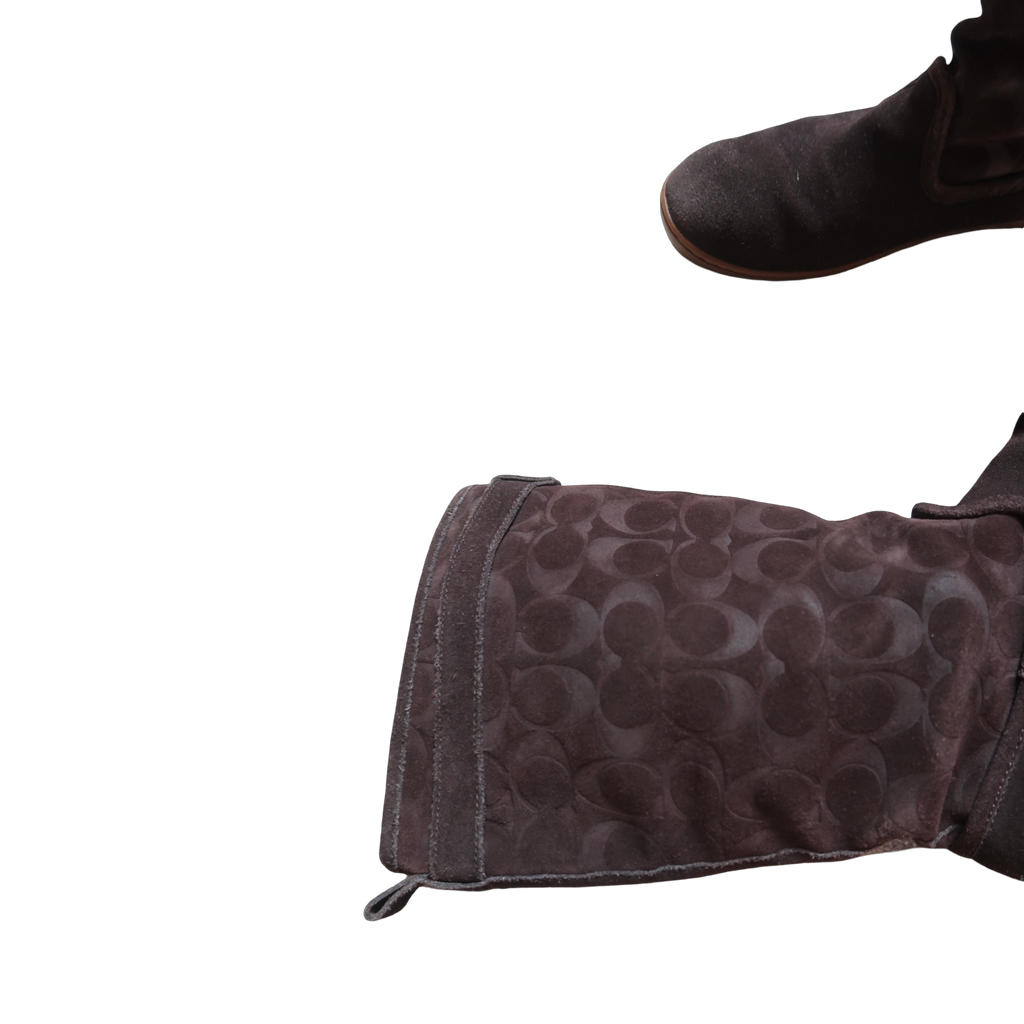 COACH BROWN BOOTS - EU38