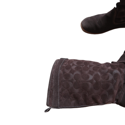 COACH BROWN BOOTS - EU38