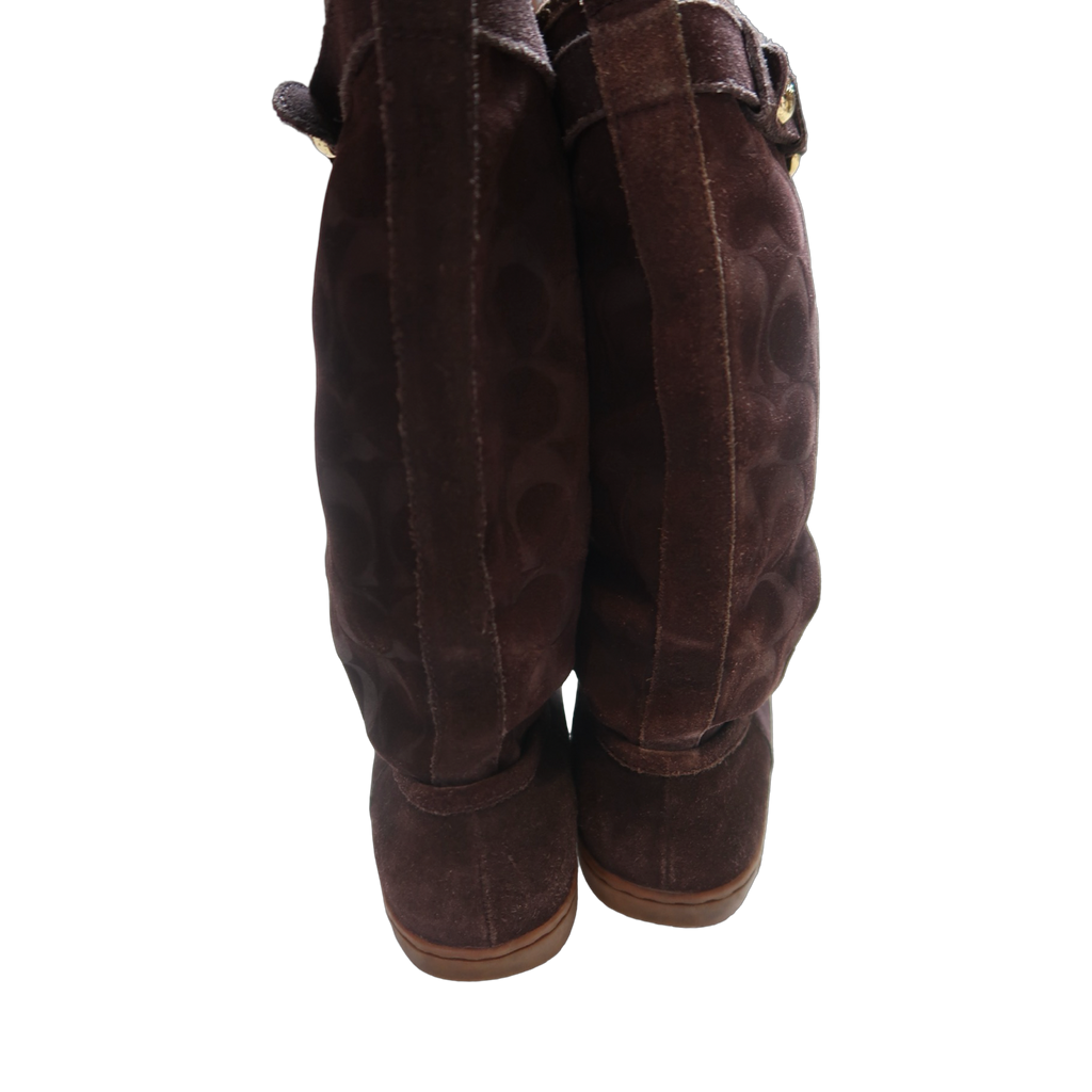 COACH BROWN BOOTS - EU38