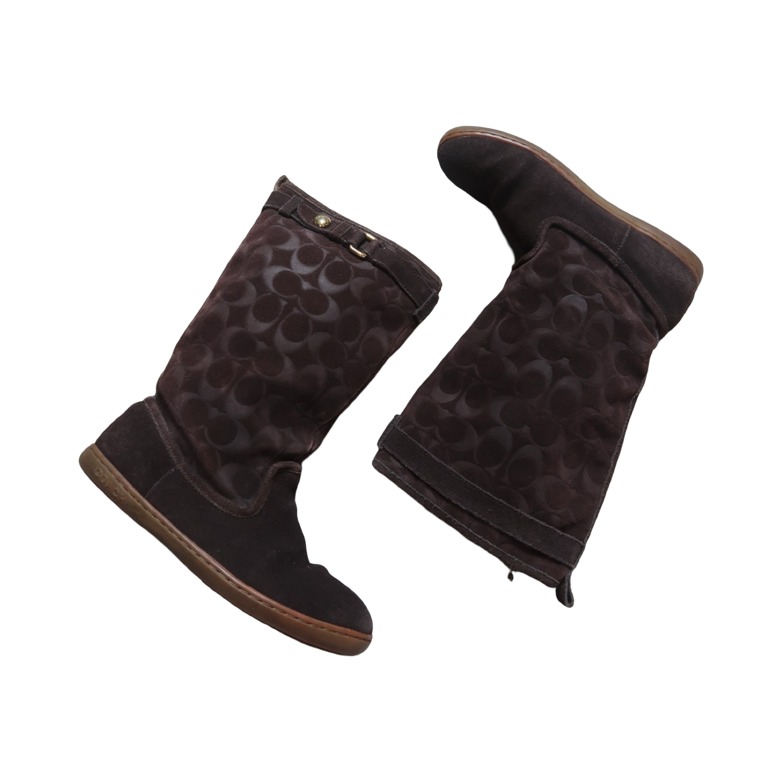 COACH BROWN BOOTS - EU38
