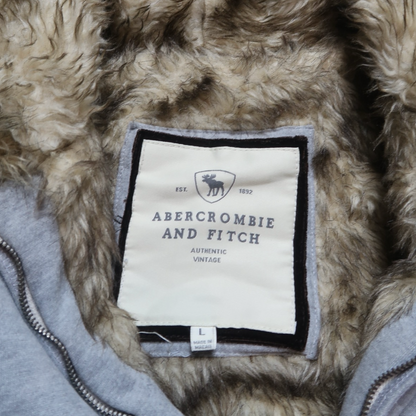 ABERCROMBIE & FITCH FUR JACKET - L