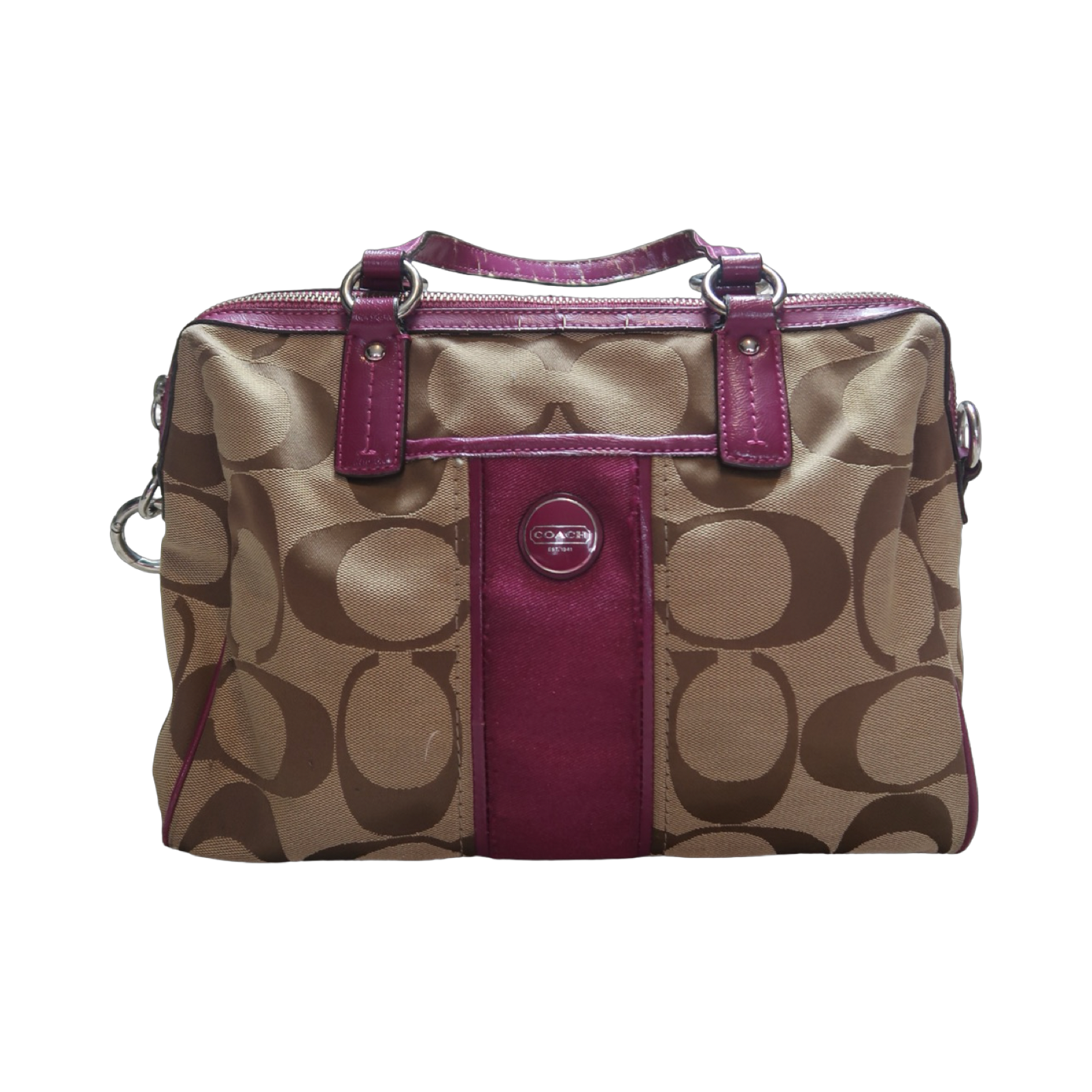 COACH PURPLE BAG - S