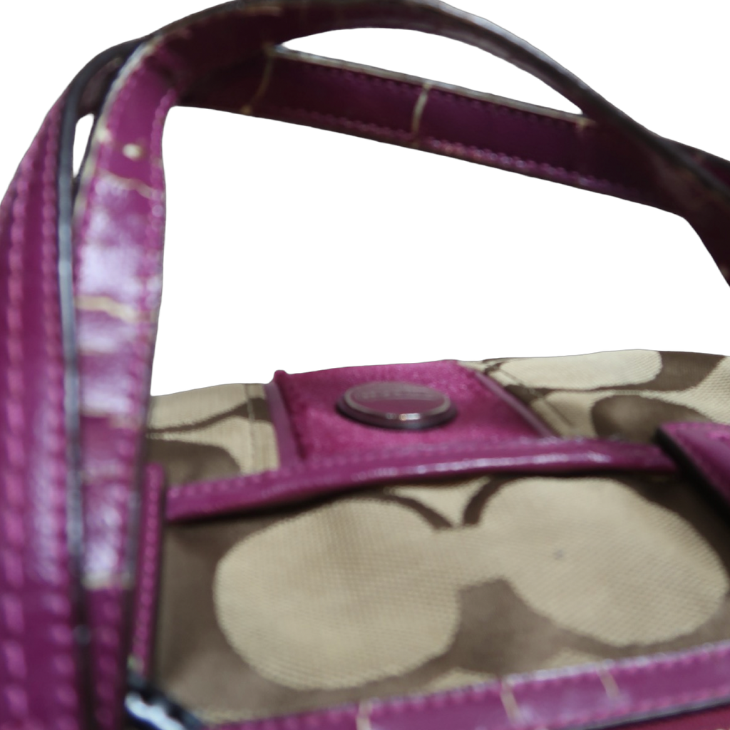 COACH PURPLE BAG - S