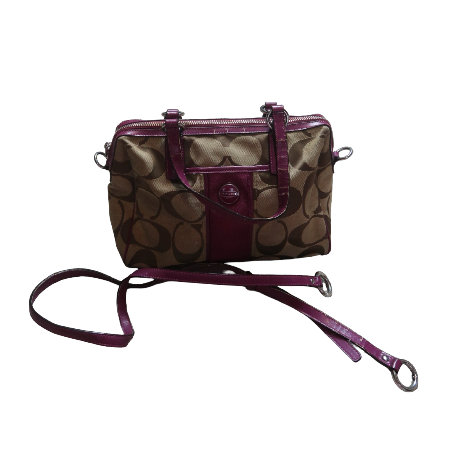 COACH PURPLE BAG - S