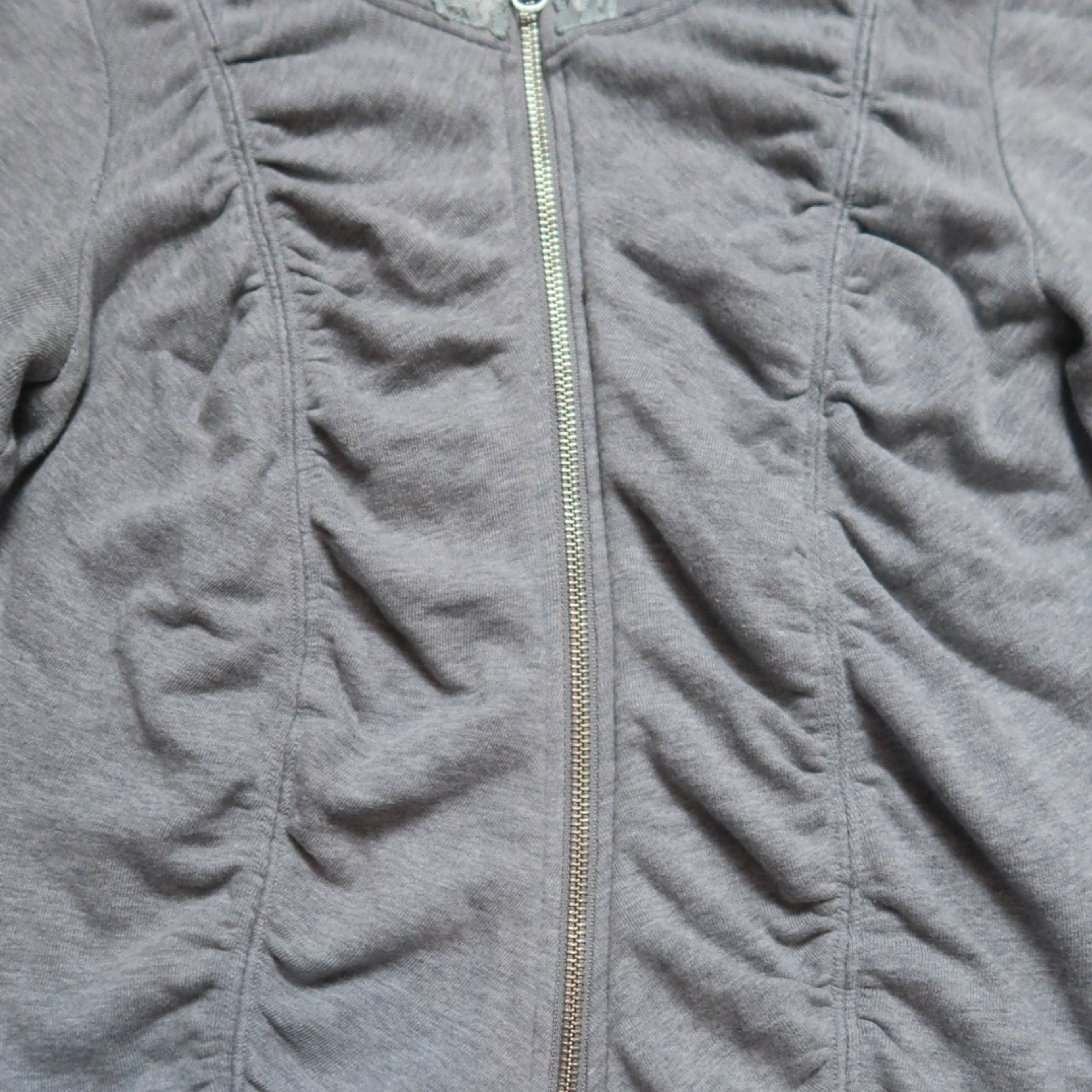 COMME CA CISM LACE HOOD ZIPUP - S