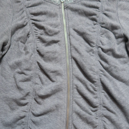 COMME CA CISM LACE HOOD ZIPUP - S