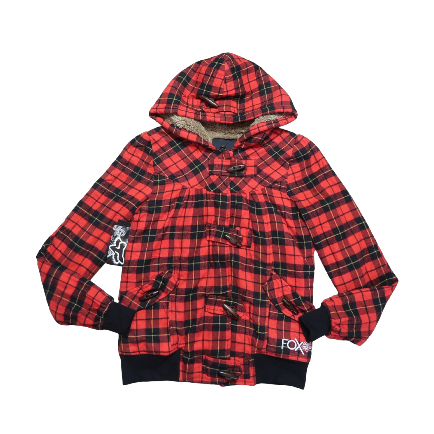 FOX FUR JACKET - S