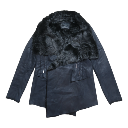 GUESS FUR COAT - S