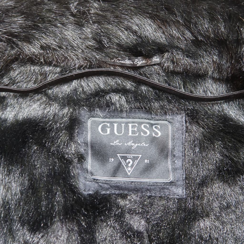 GUESS FUR COAT - S