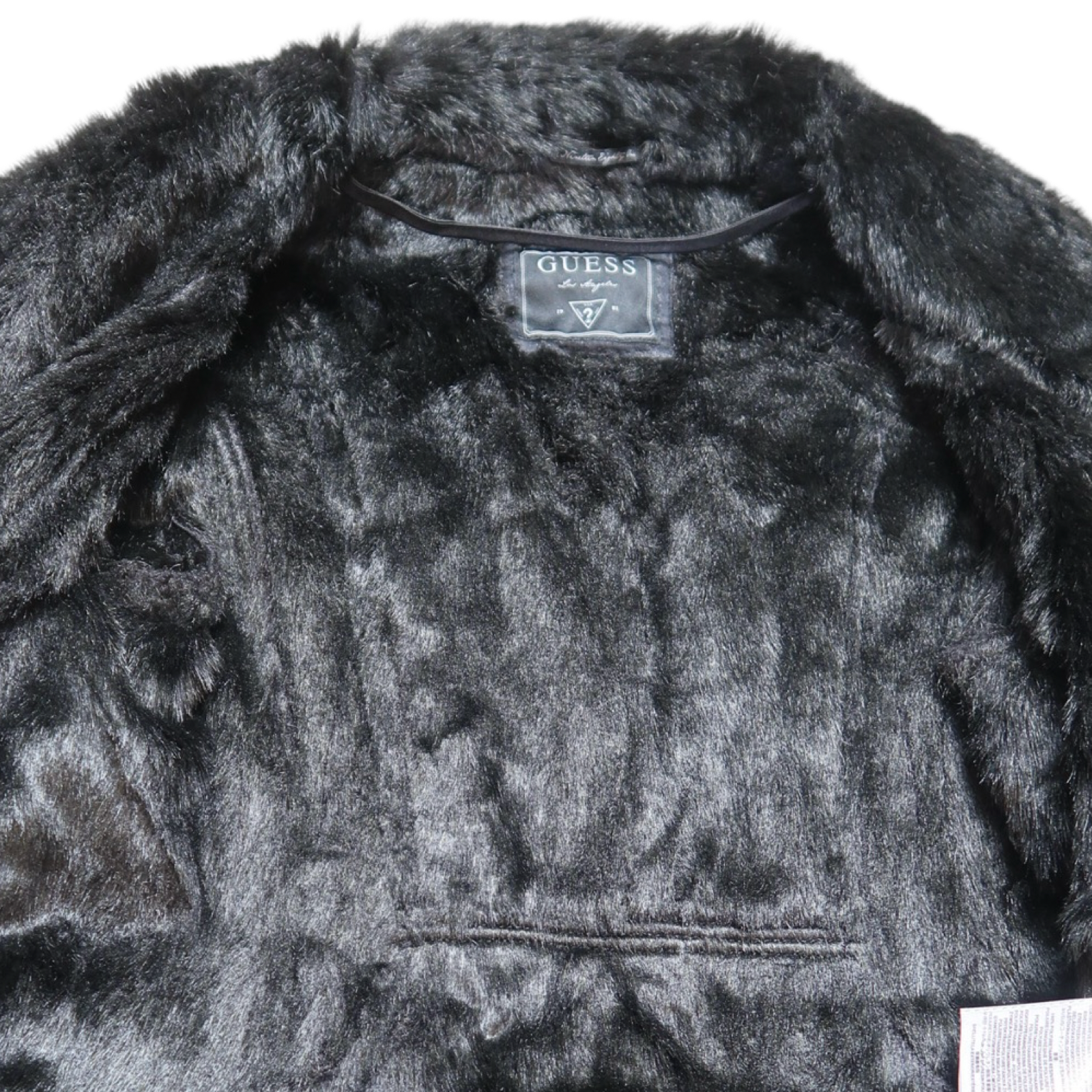 GUESS FUR COAT - S
