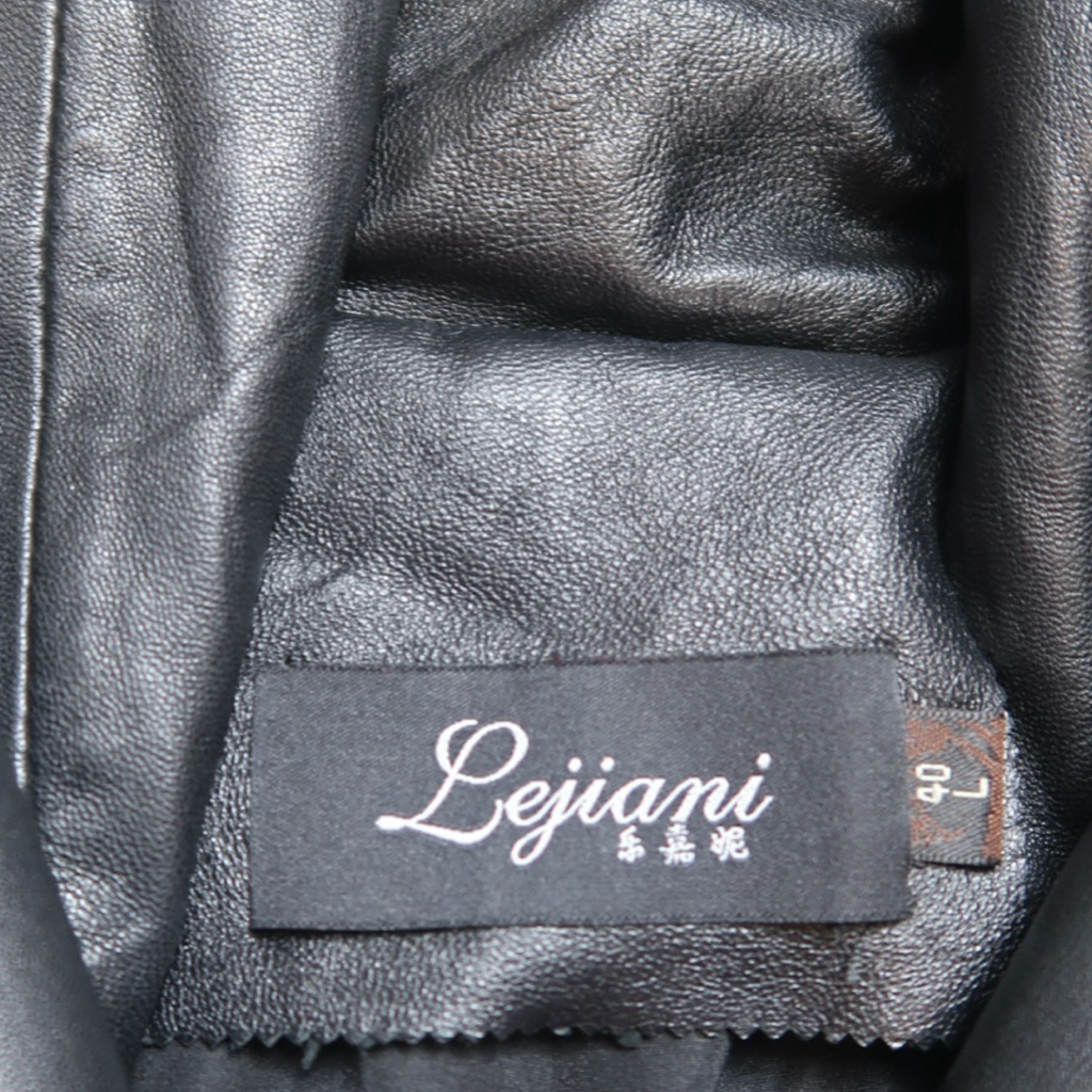 LEJIANI LEATHER COAT - L