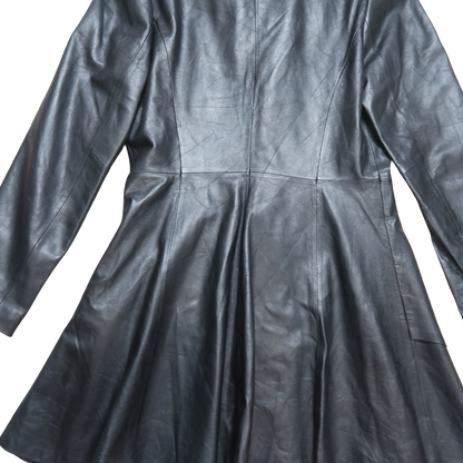LEJIANI LEATHER COAT - L