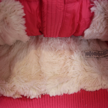ABERCROMBIE & FITCH FUR PUFFER - S