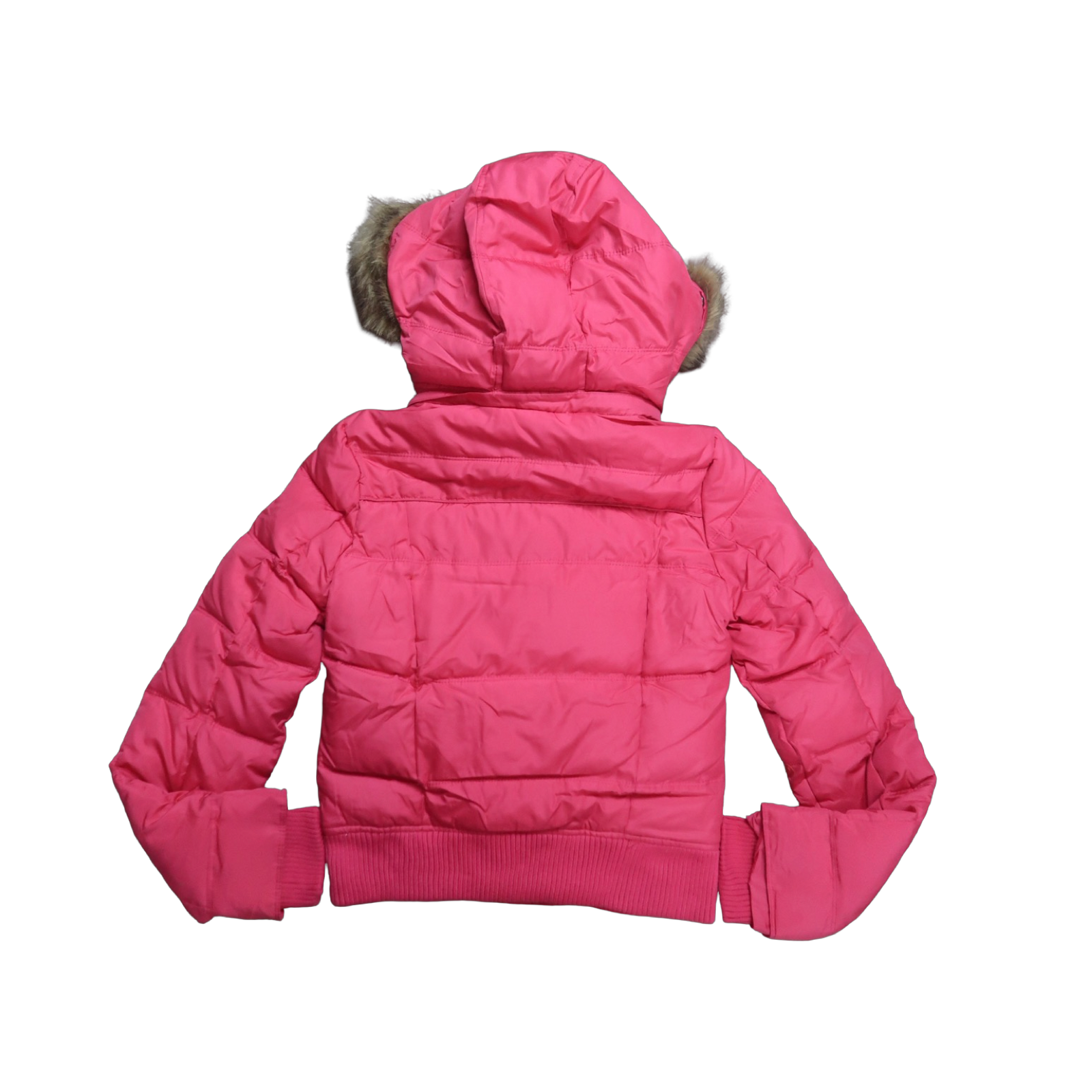 ABERCROMBIE & FITCH FUR PUFFER - S