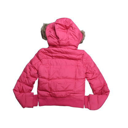 ABERCROMBIE & FITCH FUR PUFFER - S