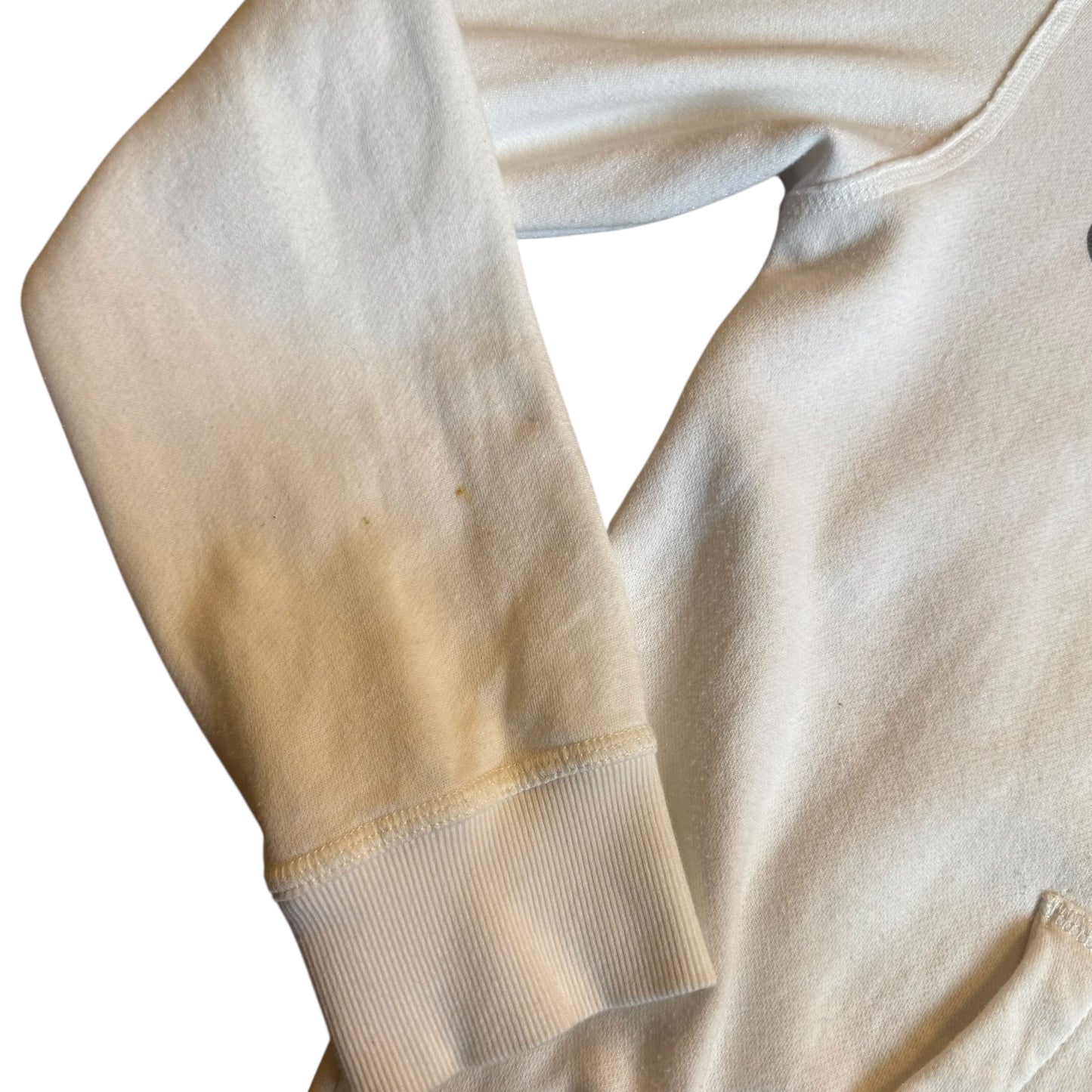 ED HARDY WHITE ZIP UP - L