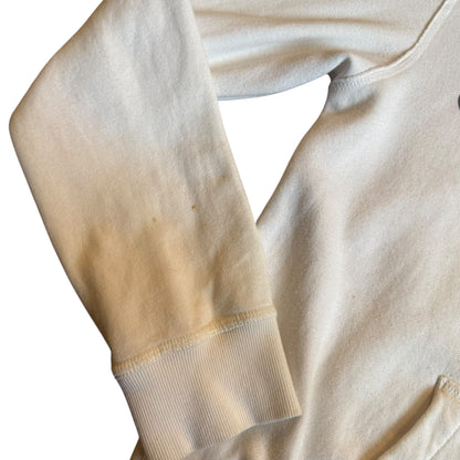 ED HARDY WHITE ZIP UP - L